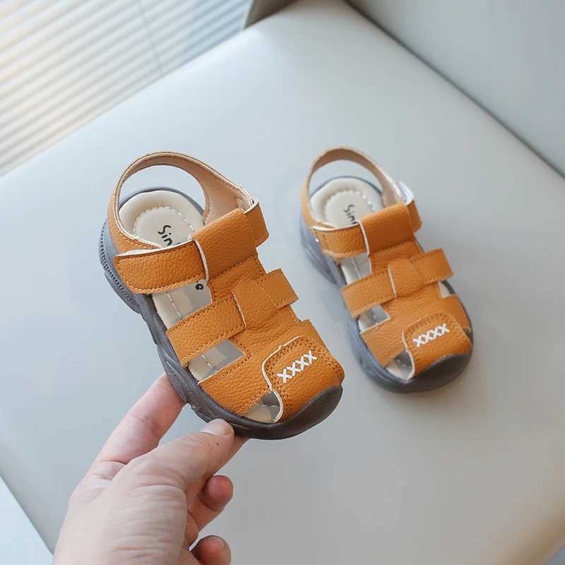 Summer Baby Boys Sandals Children Beach Sandals Soft Bottom Unisex Girls Non-slip Infant Shoes Kids Outdoor Anti-collision Shoes R250707