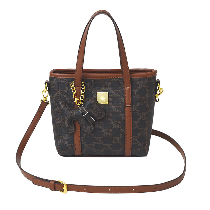Designer High-End Feel for Women 2025 New Trendy Bucket Versatile Elegant Fashionable Shoulder Crossbody Light Luxury Women's Bag