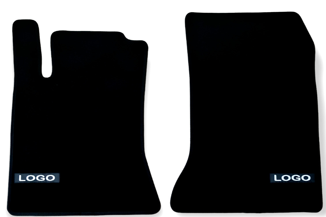 Front Car Floor Mats Velour For AMG Mercedes CLA Auto Liners Waterproof Carpet