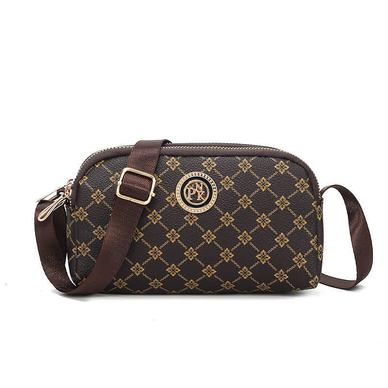 Designer Wallet New Niche Fashion Versatile Crossbody Phone Elegant Mommy Coin Purse Bags Light Luxury Women's Bag