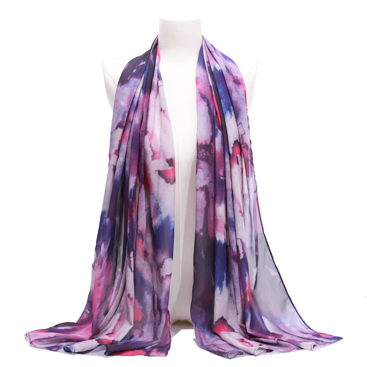 Muslim Chiffon Printed Hijabs 2025 Newest Soft Breathable Turban Islamic Ladies Headscarves Shawl Wraps Gift Wholesale ddmythur