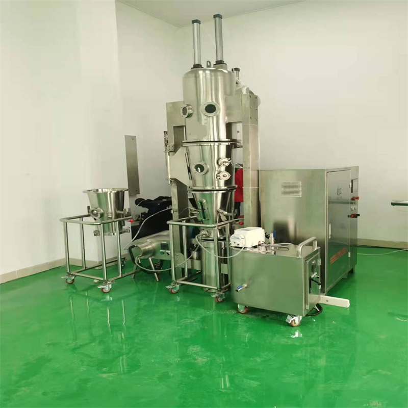 High Efficiency Fluidized Fluid Bed Granulating Granulator Equipment Dryer Machine