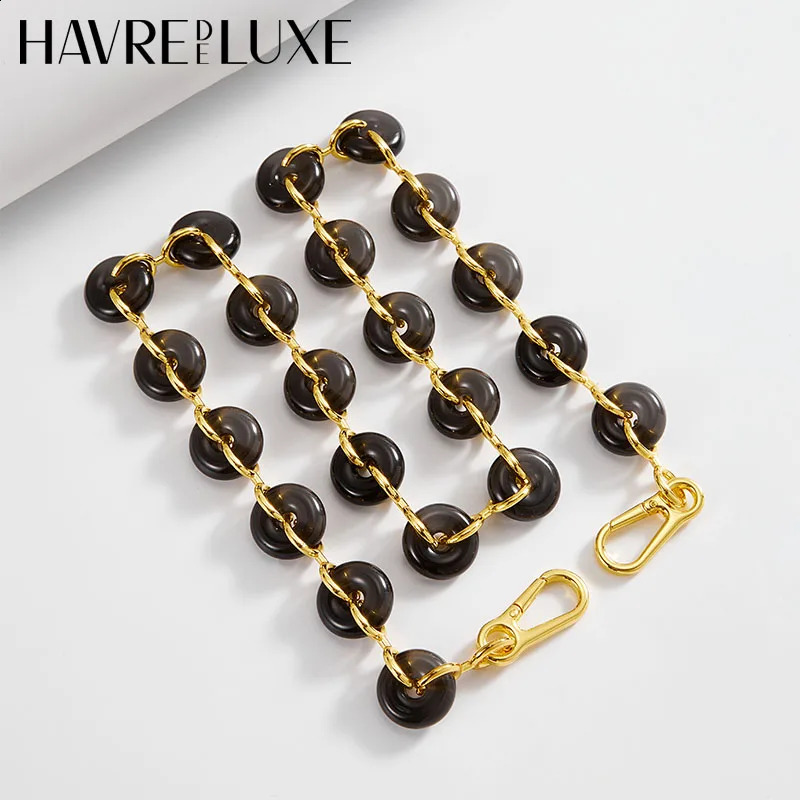 Donut Chain Replaceable Shoulder Bag For Loewe Puzzle Modification Decorative Hanging Underarm Strap Accessories 250628