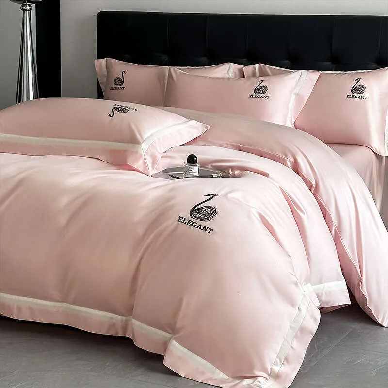 FA2 Sophisticated Pink Plaid Cotton Flannel Full Bedroom Linen Collection