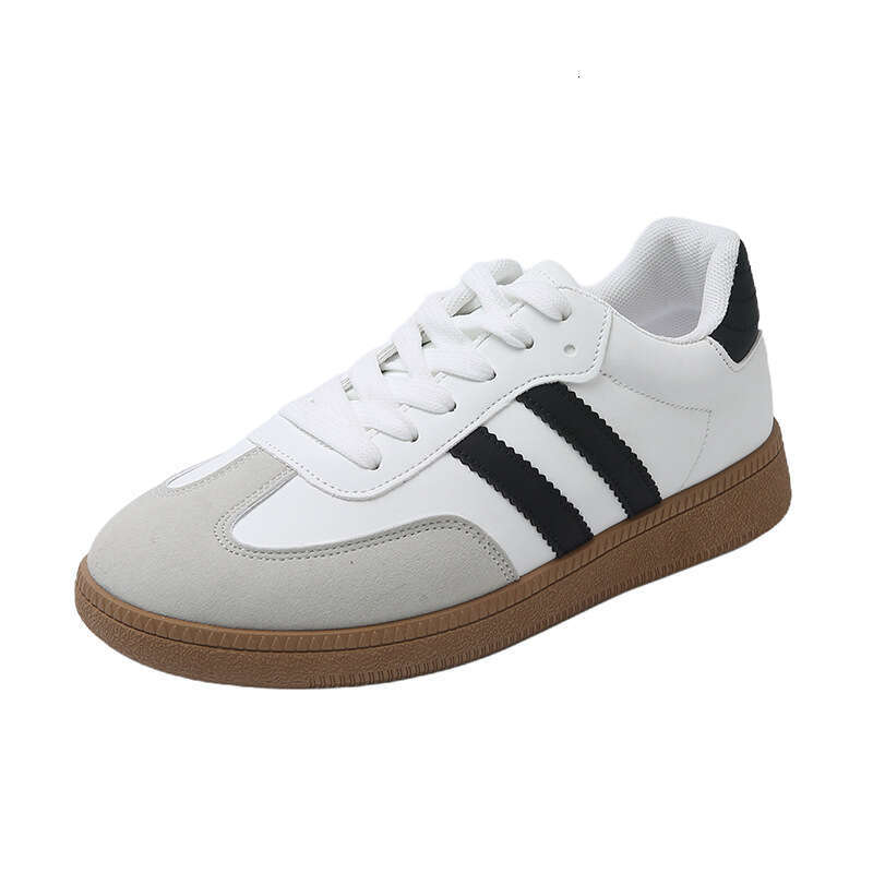 American Style Low-Top Sneakers Women, Versatile Classic Solid Color, Ins Style, Height-Increasing Thick Sole, Comfortable for Students and Commuting