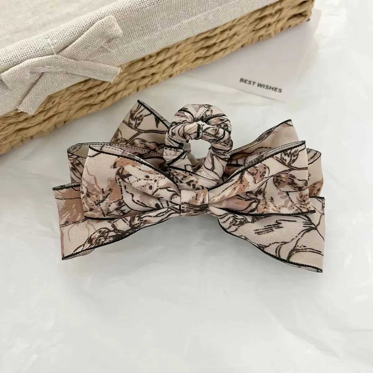 1pc Ink Fairy Style Large Butterfly Knot Hair Clip Womens New Chinese Style Headwear Hair Clip Z250707