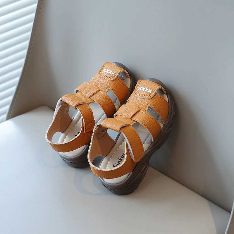 Summer Baby Boys Sandals Children Beach Sandals Soft Bottom Unisex Girls Non-slip Infant Shoes Kids Outdoor Anti-collision Shoes R250707