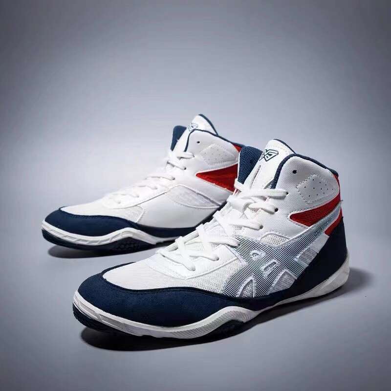 New Children's Wrestling Breathable Professional Fitness Sports Sanda Martial Arts Training Fighting Boxing Shoes
