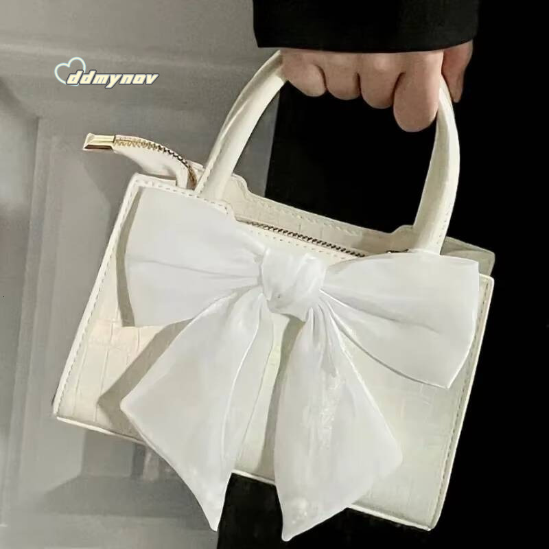 Fashion Womens Clutch Purse Handbags Summer Pink Bowknot Female Underarm Bags Sweet Girls Small Square Shoulder Messenger Bag ddmynov