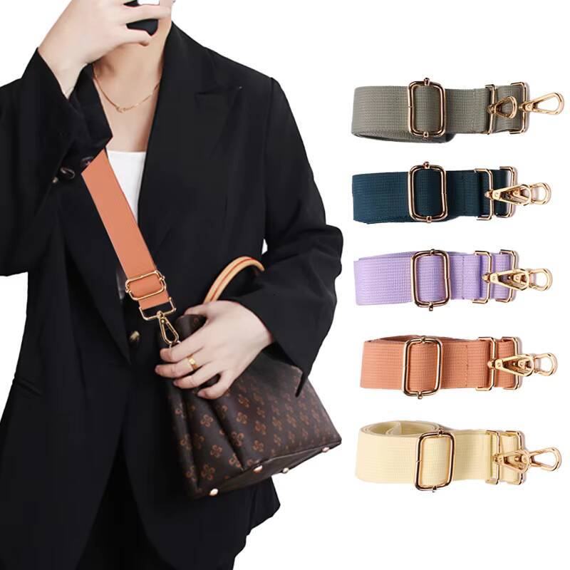 Adjustable Nylon Bag Straps Womens Crossbody Messenger Shoulder Bags Colored for Handbags Accessories Belts ddmynov
