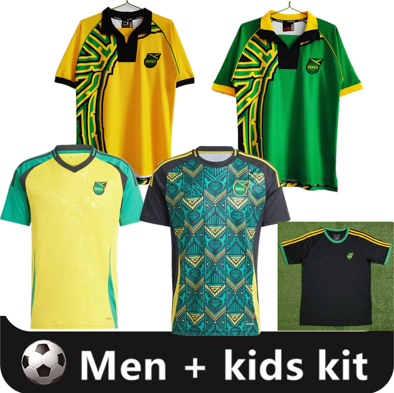2024 2025 Jamaica national football soccer jerseys 24 25 BAILEY ANTONIO REID shirt NICHOLSON MORRISON LOWE Men 1998 Retro Football Uniform S-4XL