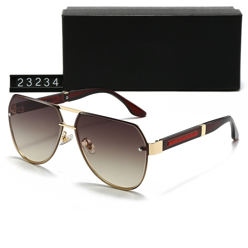 High Quality Designer Sunglasses Mens Womens Classical Sun Glasses luxury glasses mens sunglases uv 400 casual Suitable Fashion Beach Driving With box 232324