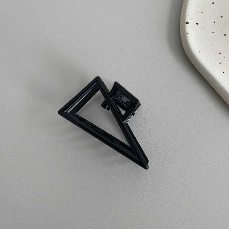 New Black Small Metal Claw Clips Headdress for Women Girls Mini Hair Clips Hairpins Barrettes Crab Clip Fashion Hair Accessories Y250707