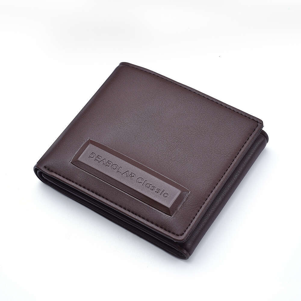 Men's Horizontal Short Wallet 70% off Business Youth Multi-Card Slot Coin Purse Driver's License Card Holder wallet designer mens wallet wal