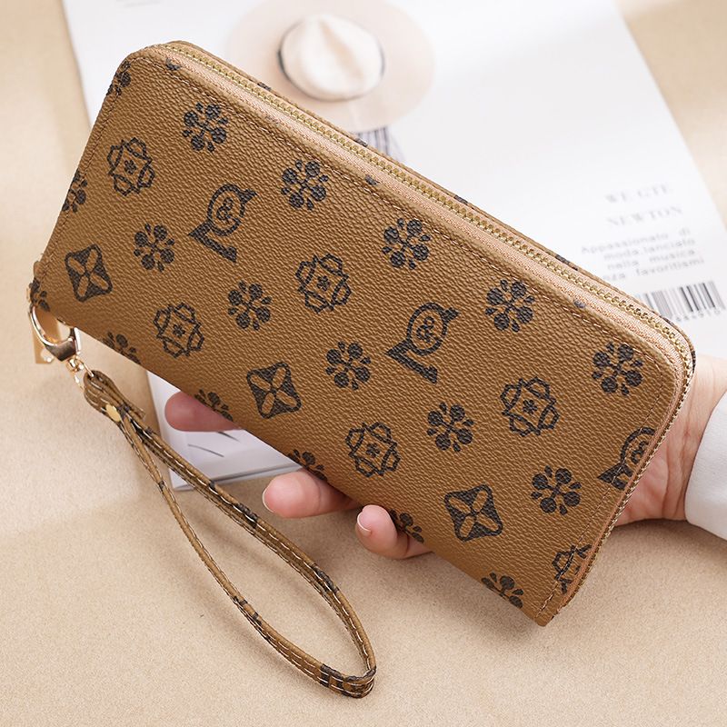 Designer Wallet 2025 Women's Long Wallet Organizer - Large Capacity Monogram Clutch with Phone Pocket & Coin Purse Free Shipping