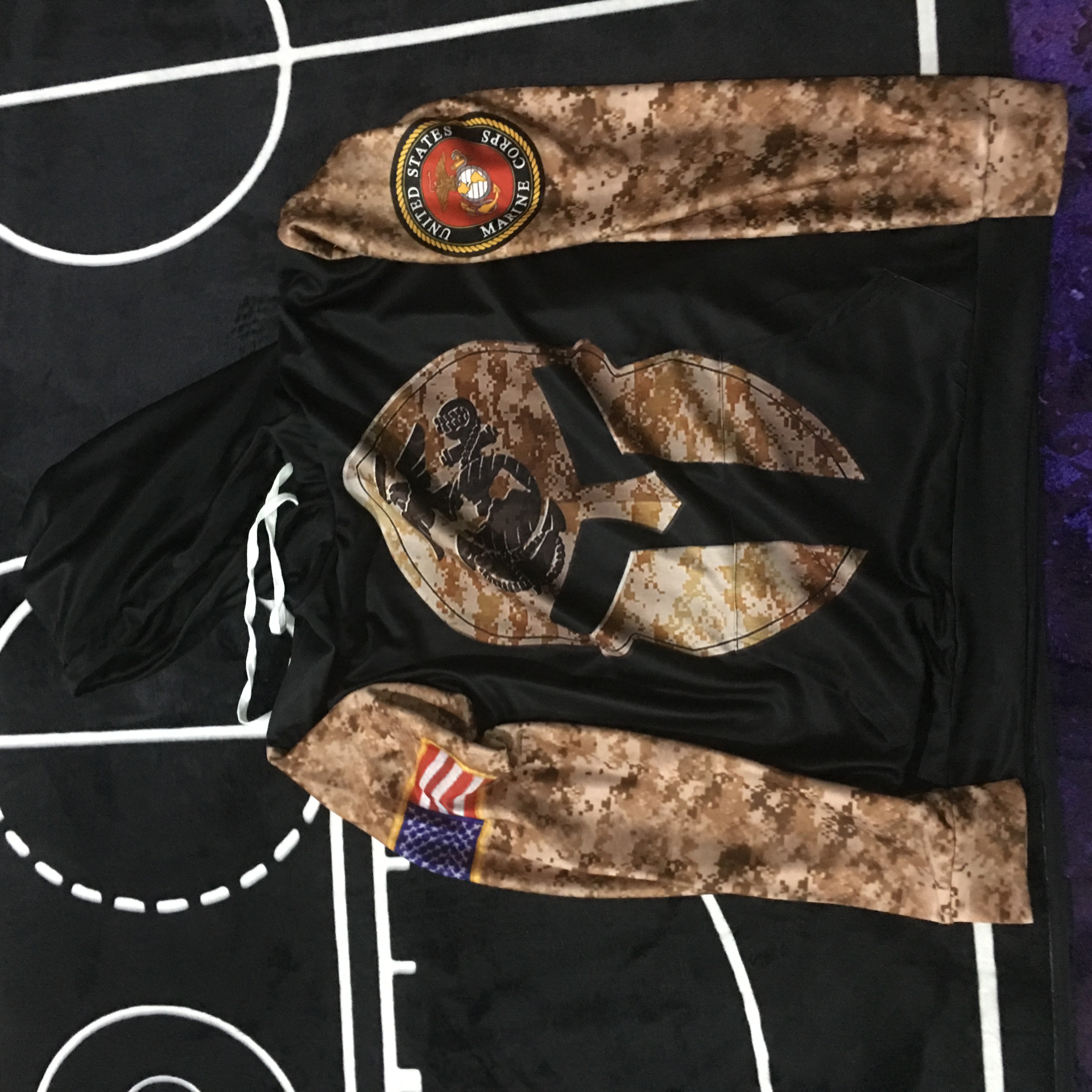 Army Veteran Camo Vintage Retro Tracksuit 3DPrint Men/Women Harajuku Casual Pullover Jacket Zip Hoodies A15