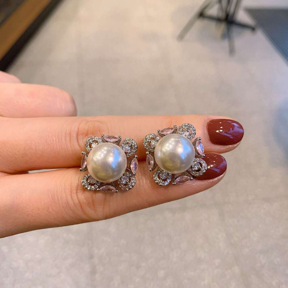 Douyin Live Australian Gemstone Set Pearl Ring Pendant New Style 1Cb