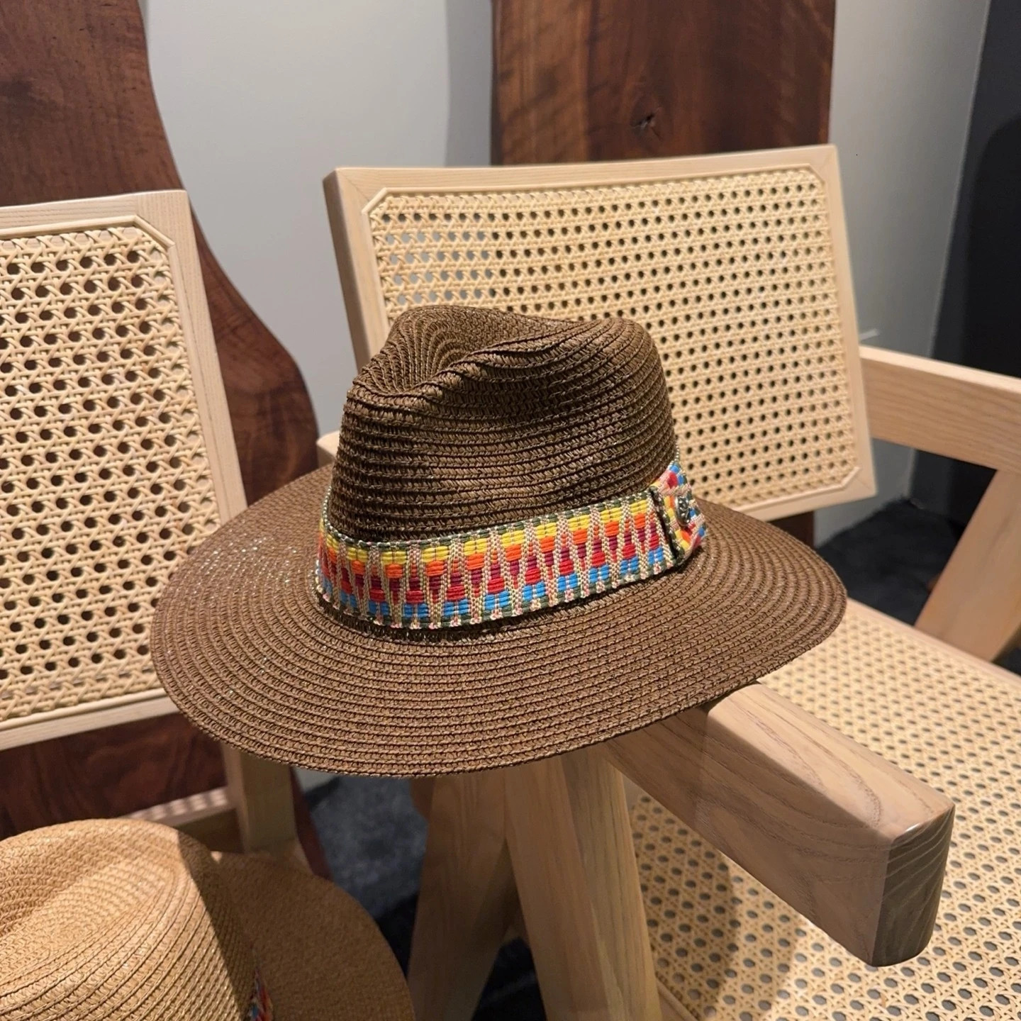Handmade Straw Hat y Top Bucket Jazz Sun Perfect Gift Outdoor Beach Protection Sunshade Hat 250707