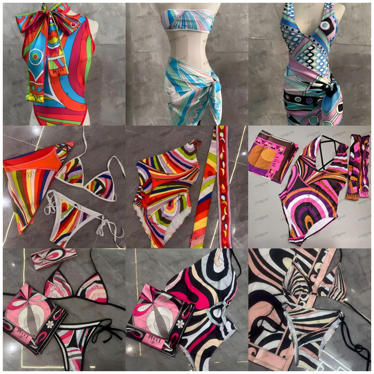 Pucci Designer Bikini Designer Swimwear Swimsuits Swimsuit Bathing Suits Bikinis One Piece Swimsuit Swim Suit Bikini Set Beach Sets Clothes