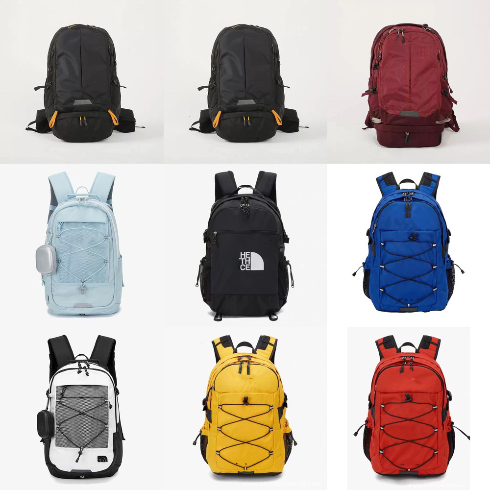 25-50L North Backpack large capacity Multi color Multi style Fashion Bag Outdoor Hiking Lightweight Backpack Hiking Teenage Schoolbag Student Sports Bag
