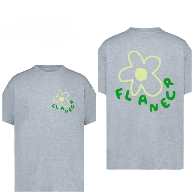 Men's T Shirts 2026 Flaneur Homme Floral Graphic Brand Pattern Printed T-shirts Summer Luxury Cotton Hip-hop Classic Fashion Style Men 'and 