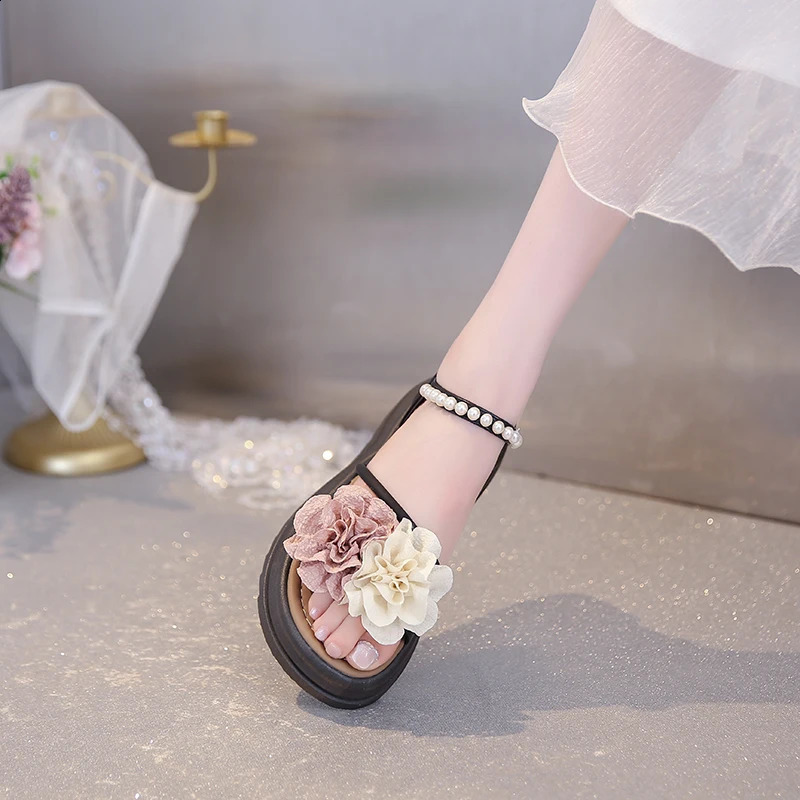 5133 Summer y Heel Flower Women Sandals 250703