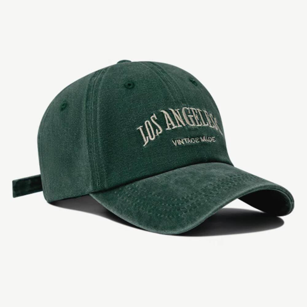 Vintage Grey Baseball For Women Summer American Style Washed Big Head Circumference Hat Versatile Face Slimming Duckbill Cap ddmythur