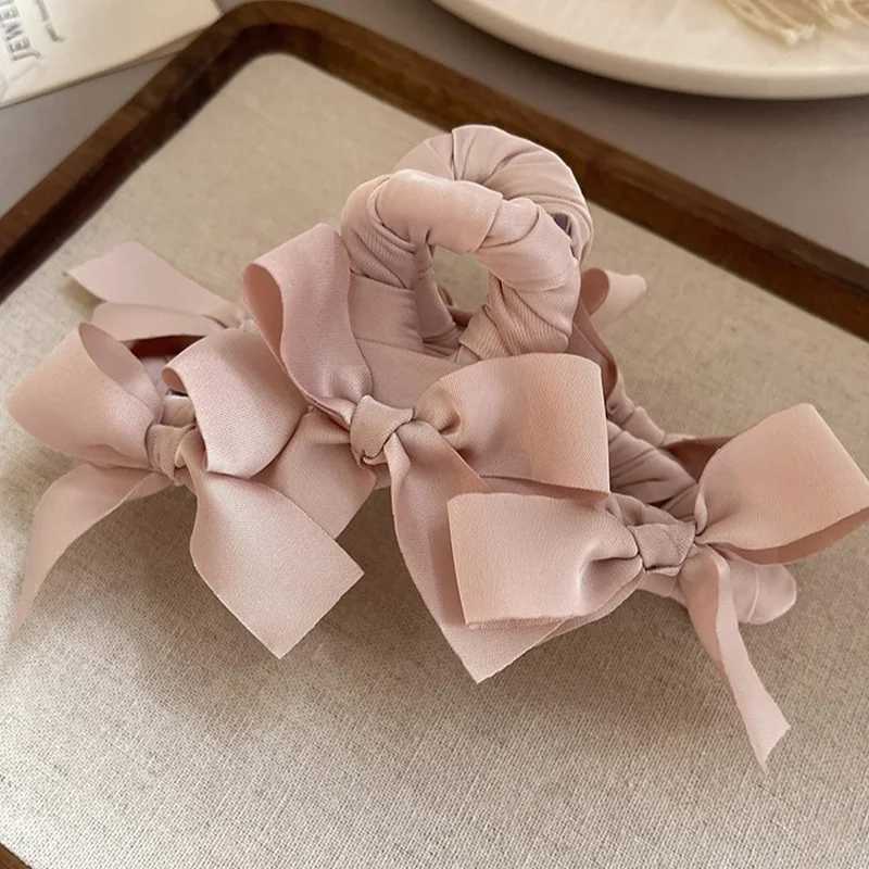 1pc Korean elegant and cute bow clip new high-end style large hair volume shark clip back of the head disc hair clip Z250707