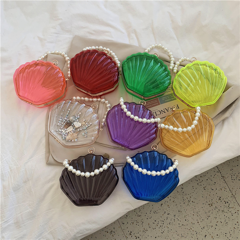 This year s popular lucky bag transparent trend shoulder crossbody bag wealth bag designer bag trend pearl women s handbag