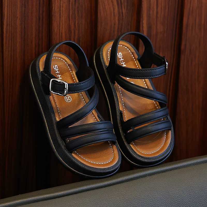 30% OFF Trendy Cute Solid Color Open Toe Sandals for Girls Breathable Lightweight Sandals for All Seasons R250707