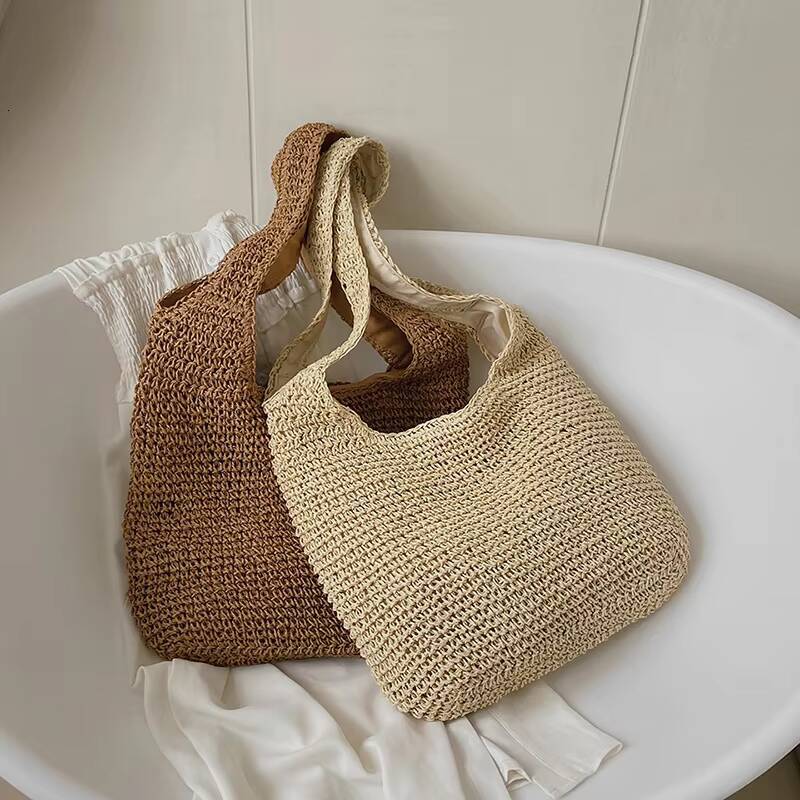 Round Straw For Women Summer Rattan Ctossbody Bag Handmade Woven Beach Circle Bohemia Messenger Bags Bali Box Purse ddmynov