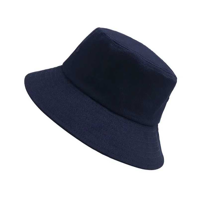 2025 New Big Head Fashion Simple Bucket Hat for Men Women XL Large Hip Hop Cap Fisherman Hat Summer Sun Hat Plus Size Panama Y250707