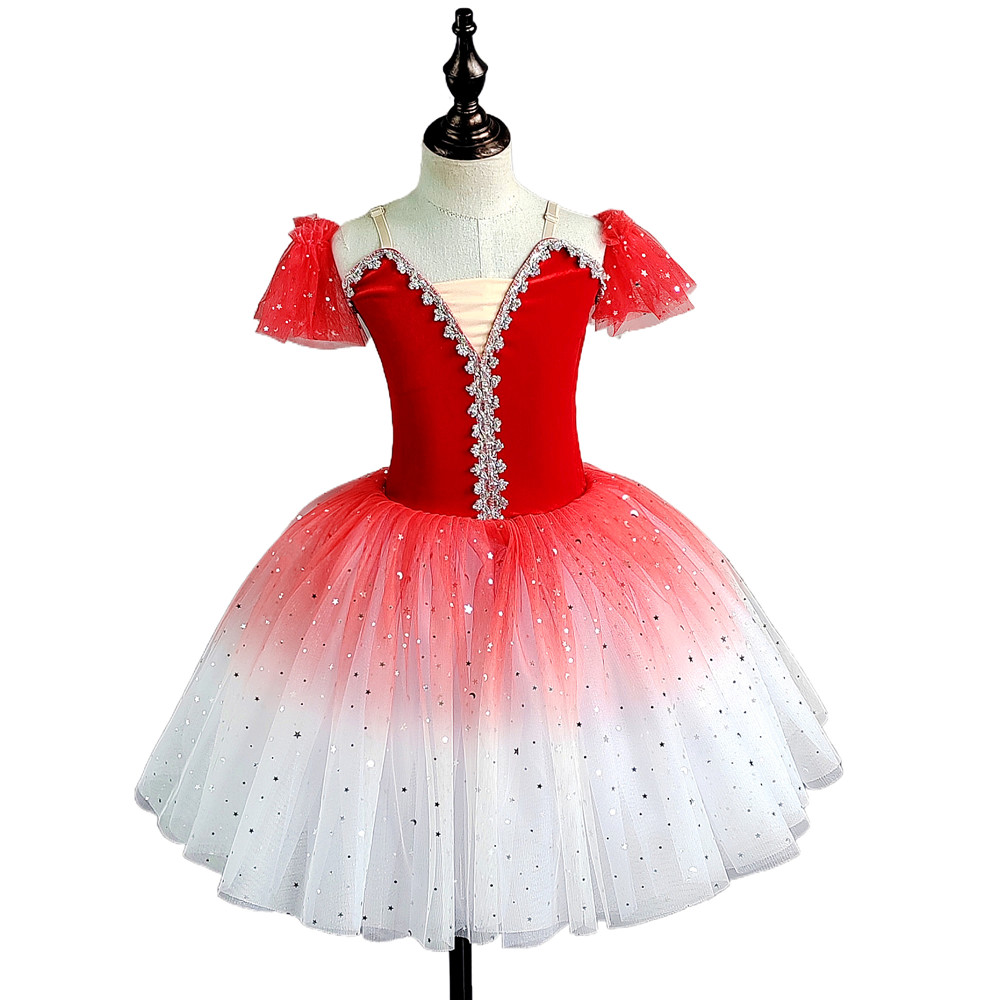 Girls' ballet dresses dance dresses children's ballet skirt campus dance programs stage group performances ballet dancers dance practice cos