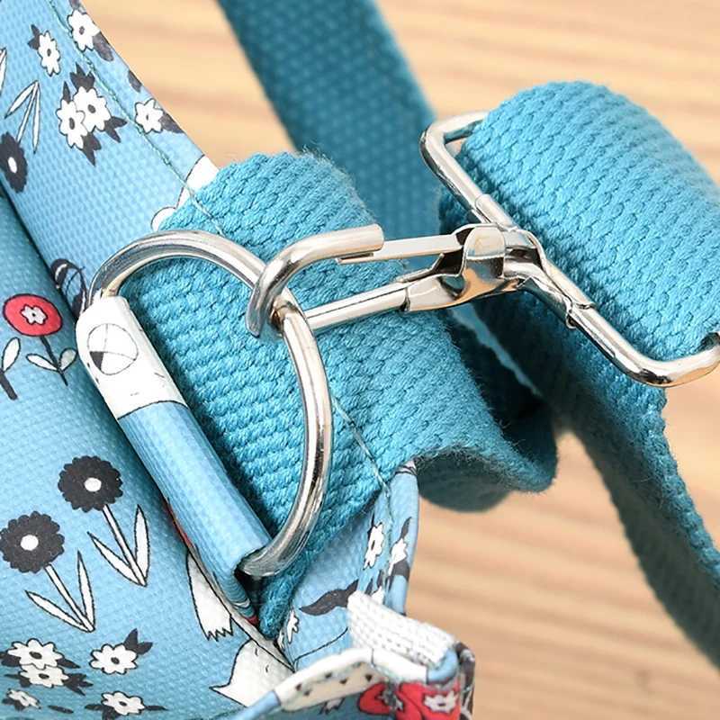 Allover Printed Crossbody Handbag Tote Mom Bag Work Commuter Storage Lunchbox Bag Tote Bag