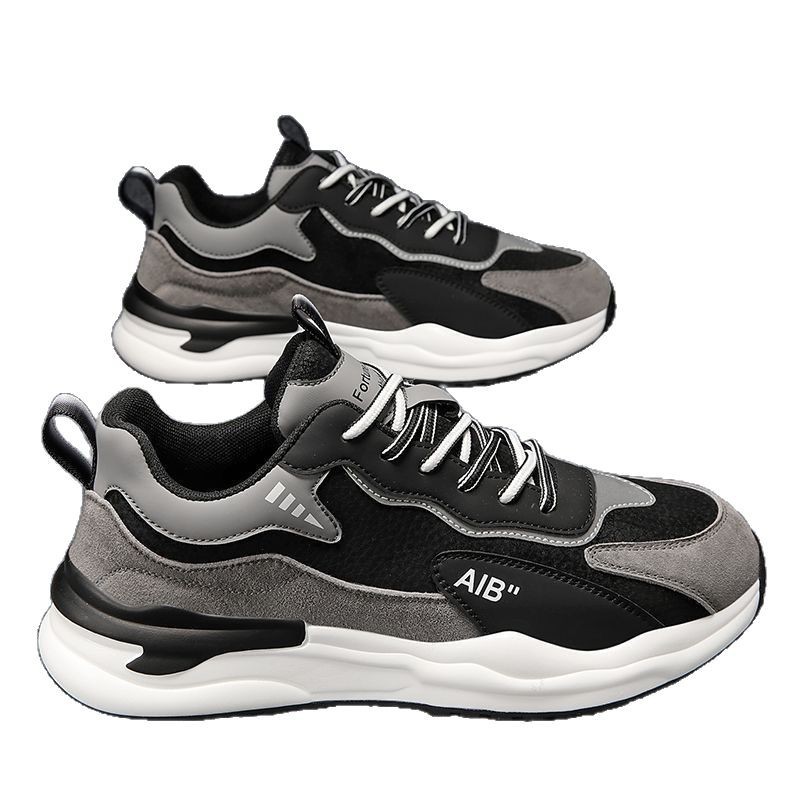 Men's shoes autumn sports shoes men's casual shoes running non slip high tide shoes winter 2025s hot