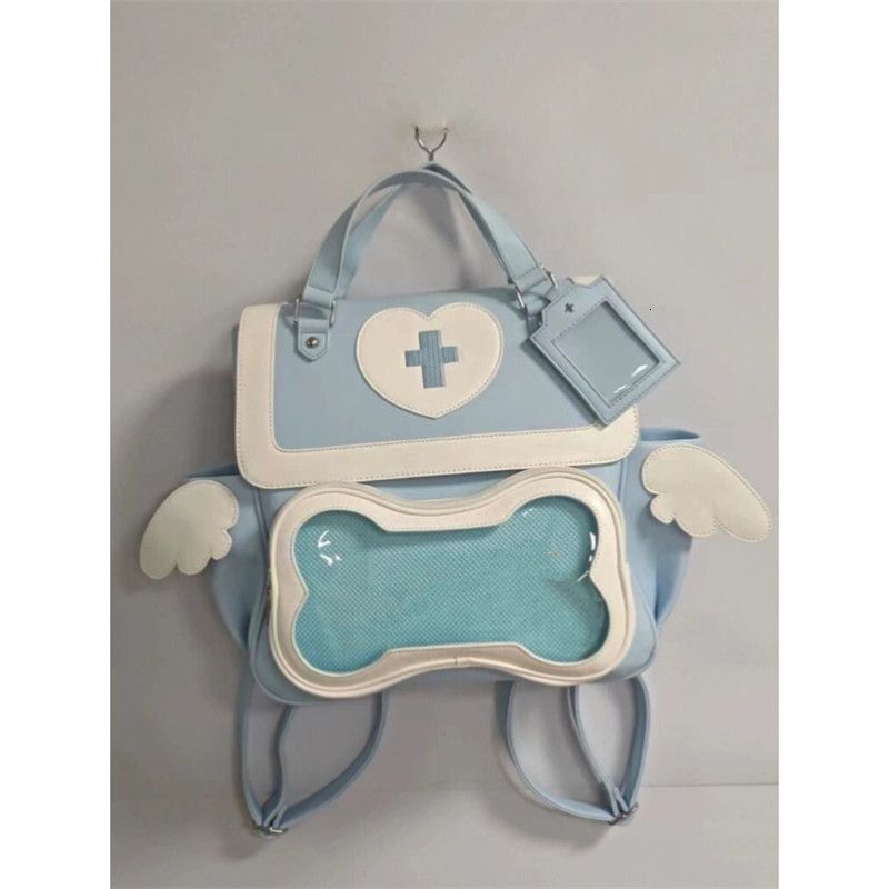 designer Japanese Style Bag for Women 2025 New JK Uniform Bag Cute Puppy Backpack for Girls Student Commuting Backpack