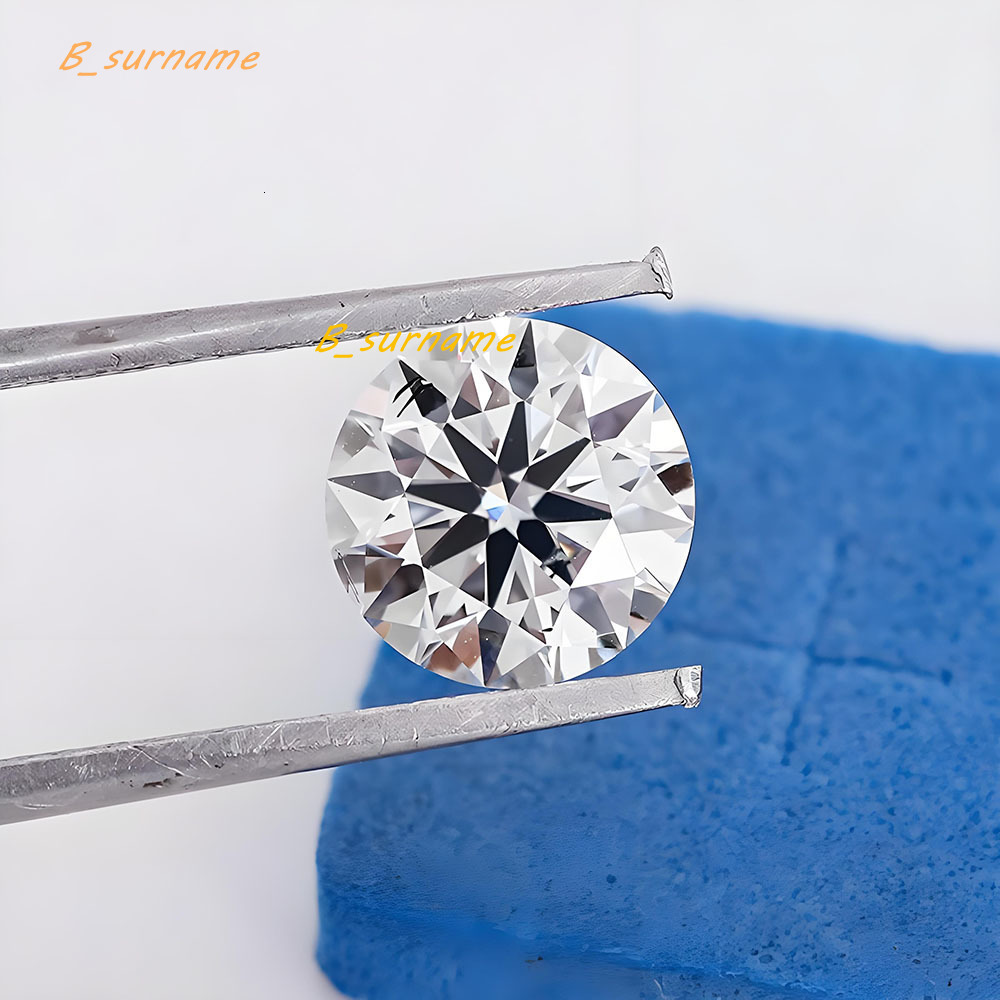 Wholesale CVD Diamond Loose Diamonds Round Shape Lab Grown Diamonds VS2 G Color 2CTS