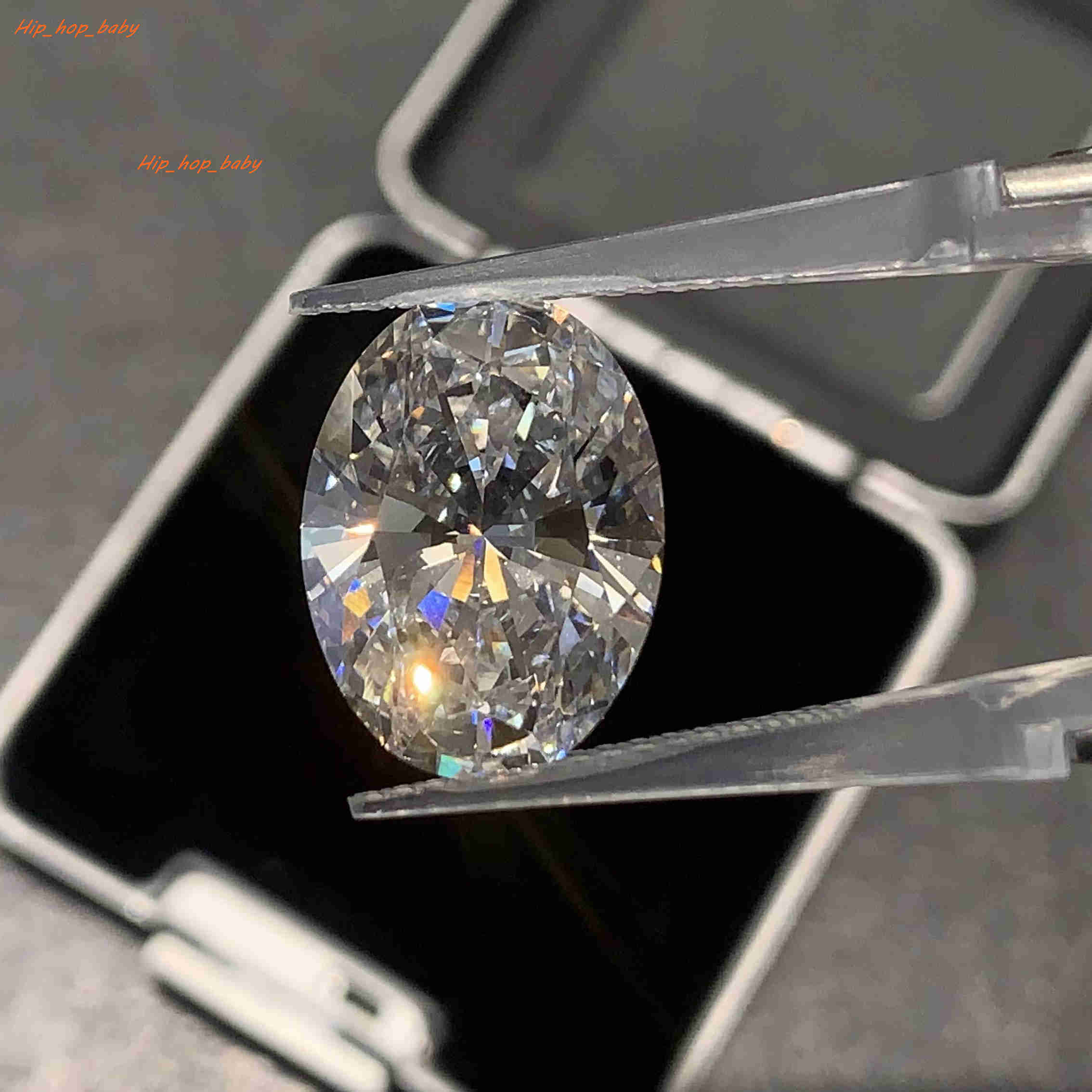 IGI Certified Oval Loose Diamond 10.02ct DEF VVS2 CVD HPHT Diamond Lab Grown Diamond