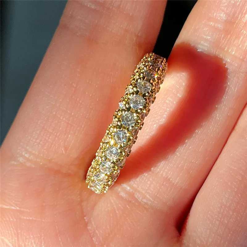 925 Sterling Silver Womens Ring Series with Brilliant Cubic Zirconia Fashion Rings Wedding Engagement Bands Jewelry XJ250707