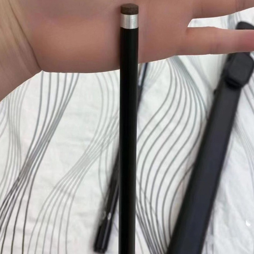 Billiard Big and Small Head Black Technology Carbon Fiber Half Split American Nine Ball Pool Accessories Cue Bag