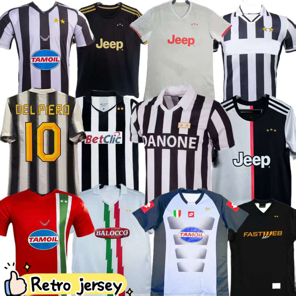 Retro classic 1995 96 97 98 99 00 02 03 04 05 14 15 16 Buffon soccer jerseys NEDVED DEL PIERO TREZEGUET ZIDANE POGBA INZAGHI MARCHISIO football retrio soccer jersey