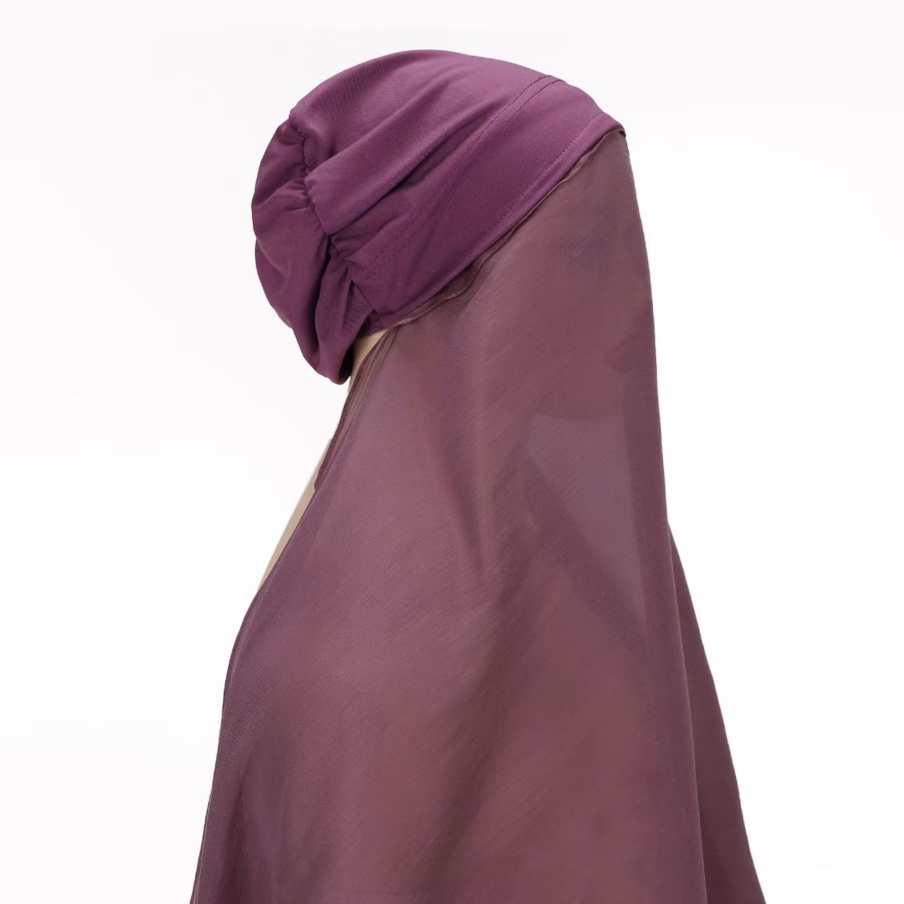 T1158 convenient head scarf lazy scarf set quick pullover scarf