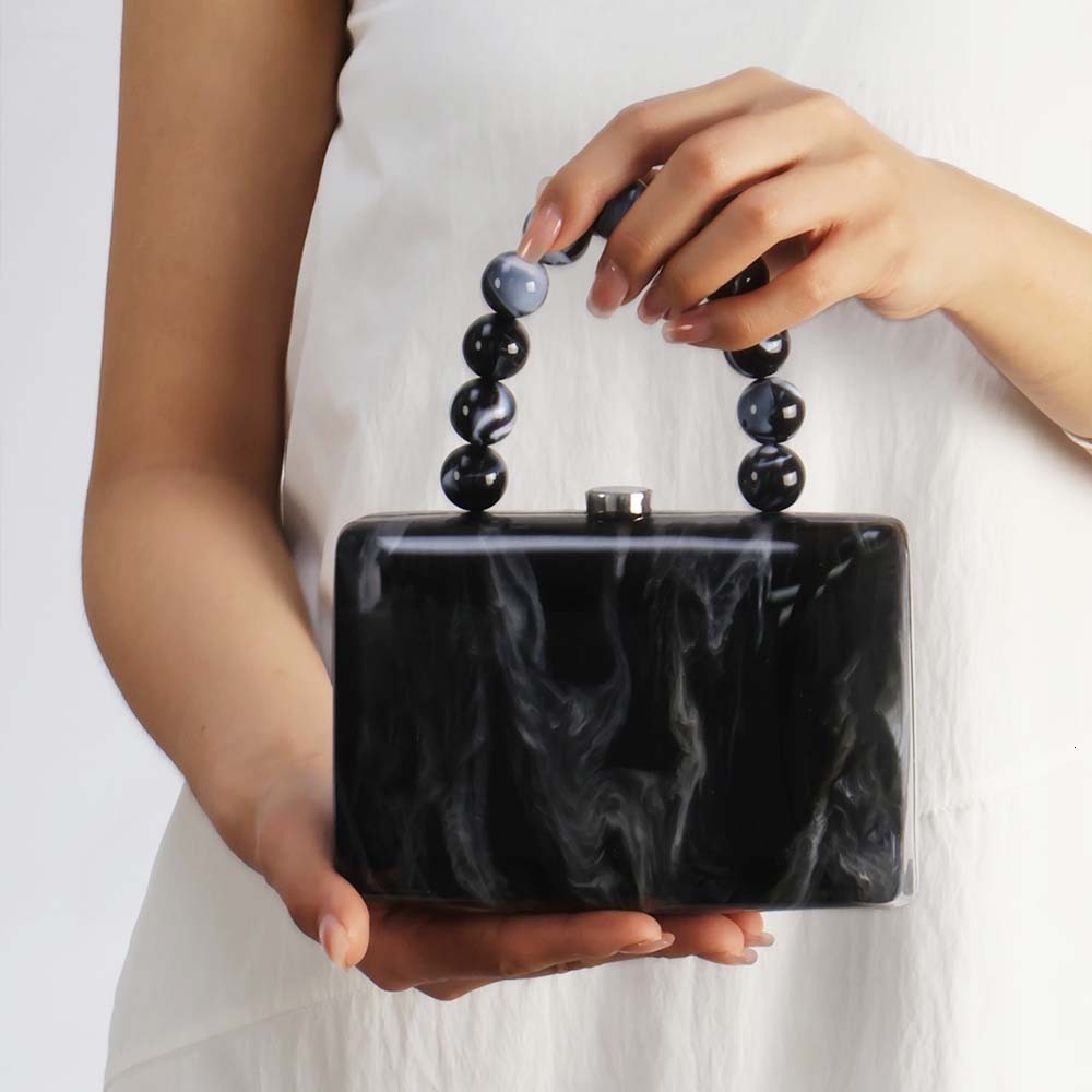 European and American cross border new trend acrylic trend handbag fashionable and personalized shoulder bag designer bag crossbody bag