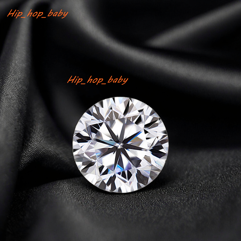 Real IGI GIA Certified 0.5ct 1ct 2ct 3ct Round Lab Grown Diamond Synthetic Loose HPHT CVD Lab Made Diamond Wholesale Price