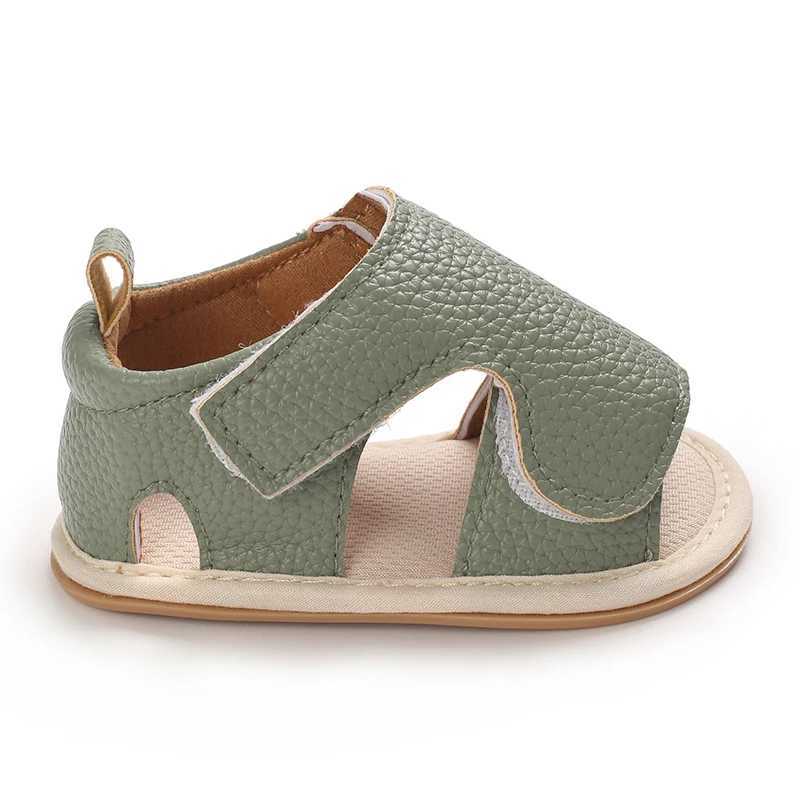 Baby Sandals Summer Boys Simple And Fashionable Casual Shoes Non-Slip Rubber Soled Walking Shoes R250707