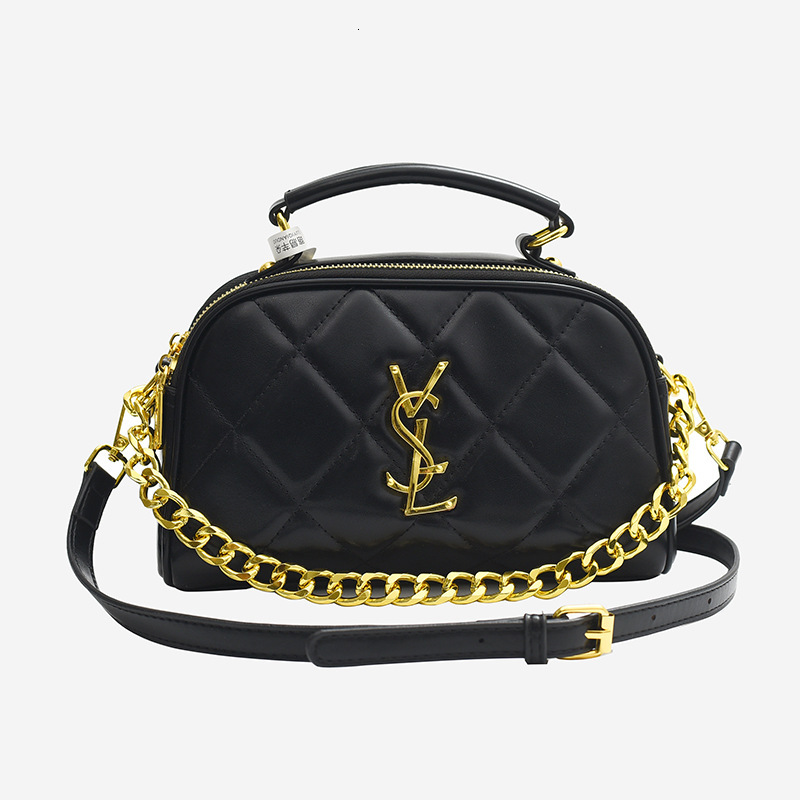 Designer 2025 New Elegant Single Shoulder Crossbody Fashionable Niche Soft Leather Handbag Large Capacity Light Luxury Women's Bag
