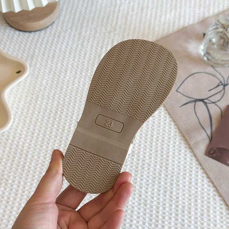 2025 Children Casual Sandals for Girls Summer New Fashion Korean Style Soft Bottom Anti-Slip Versatile Princess Beach Shoes R250707