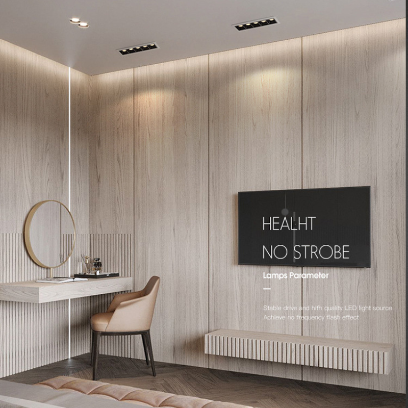 LED Concealed Grille Light for Living Room & Bedroom - Embedded Installation Multiple specifications to choose from 2