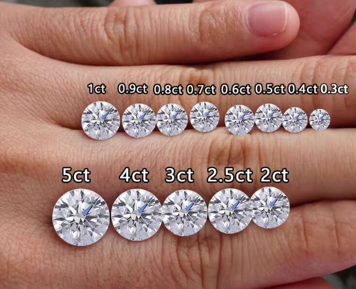 Starsgem IGI Certified 0.5ct 1ct 1.5ct 2ct 3ct Wholesale China Made Man Created Diamante HPHT CVD Lab Grown Diamond