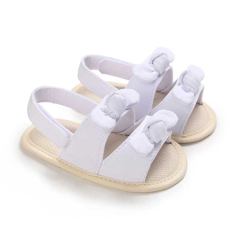 18-0M Newborn Baby Girls Summer Shoes Sandals First Walkers Newborn Shoes Casual Soft Sole Sandals Toddler Shoes R250707